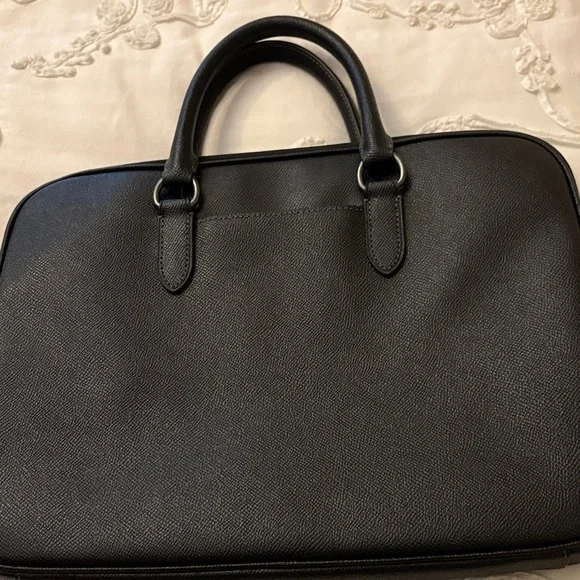 Coach Black Leather Bag/Briefcase - Picture 2 of 6